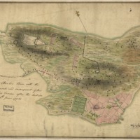 Plan of Charles Town, with the intrenchments, and encampment of His Majesty's troops, after the action of the 17th. June 1775..tif