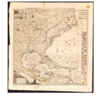 A map of the British Empire in America with the French and Spanish settlements adjacent thereto. 1733